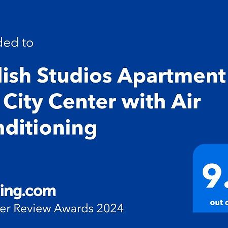 Stylish Studios Apartment In The City Center With Air Conditioning Budapeste Exterior foto